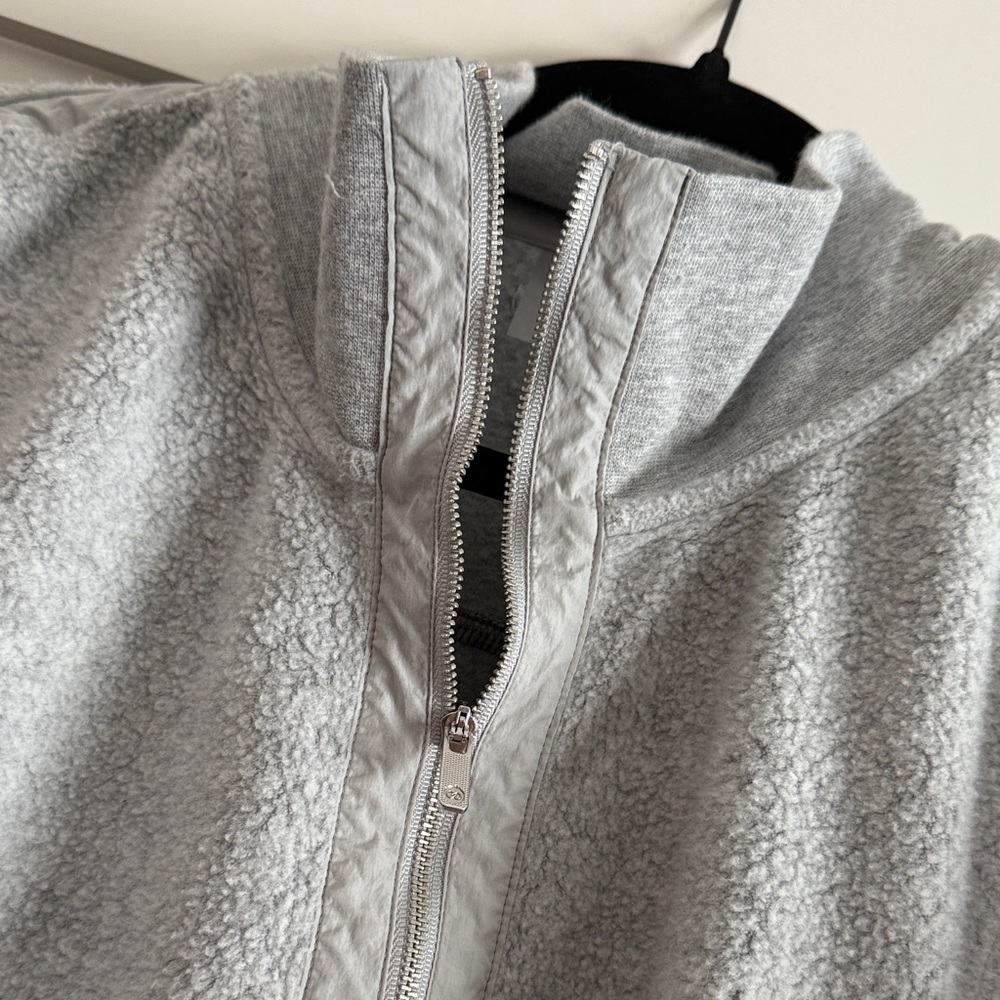 Calia Women’s Gray Half-Zip pullover - Picture 4 of 5